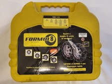 Catene da neve omologate 7mm maglia a rombo - GRUPPO 110 - Formul8 F8K7 110