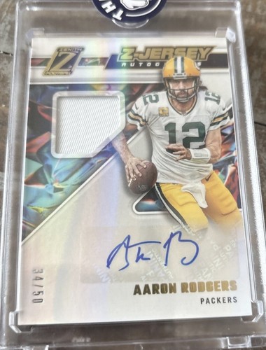Aaron rodgers patch auto - rodgers, /50
