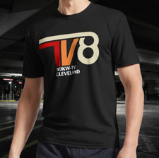 T-shirt TV8 Cleveland anni 80