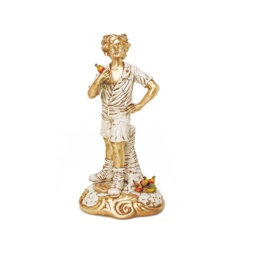 Statua tonino con pere - tonino,