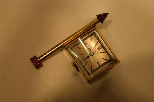 Orologio spilla carica - spilla,