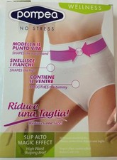 GUAINA SLIP DONNA VITA ALTA MODELLANTE MAGIC EFFECT POMPEA PANCIERA SNELLENTE