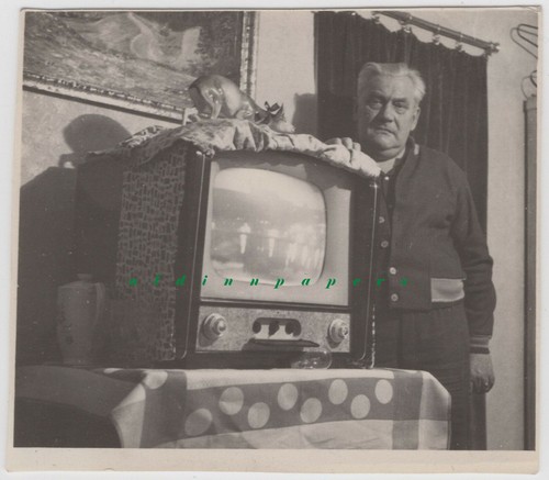 Vecchia foto nostalgia nonno - vecchia,