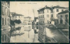 Milano Monza Fiume Lambro cartolina VK0864