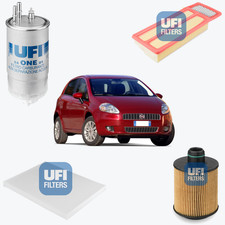 Kit Tagliando UFI 4 Filtri