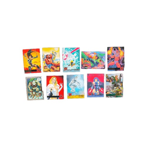 Lotto card marvel comics e - 10,