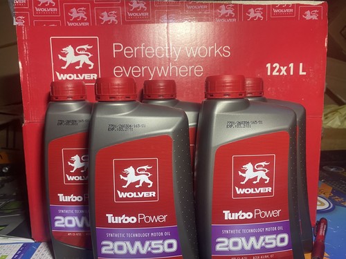 Olio motore wolver 20w50 - olio,