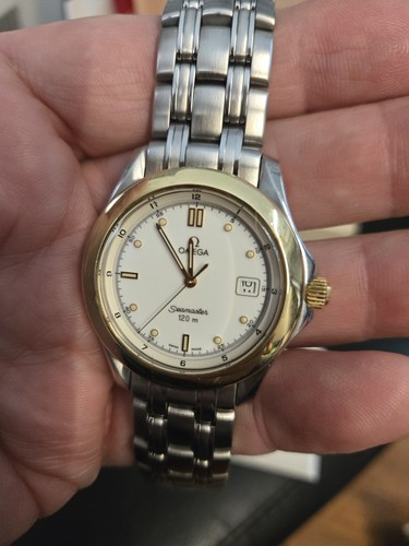 Omega seamaster 120m two - omega, two-tone