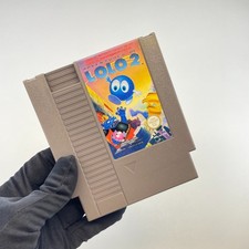 Adventures of Lolo 2 Nes solo cartuccia Pal A Ita gioco Nintendo Nes originale