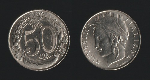 Lire 1999 turrita - lire, italia