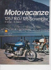 advertising Pubblicità MOTO GUZZI STORNELLO 125 SCRAMBLER 73 MOTOITALIANE EPOCA