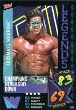 Topps - WWE - 2021 299 - Ultimate Warrior - 2021