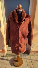 GIACCA DONNA SHEARLING (MONTONE) GARANTED ORIGINAL TAGLIA 46 