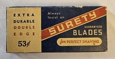Rasoio vintage Surety doppio