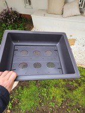 Vaso rettangolare per bonsai in resina - 45x35x12 cm