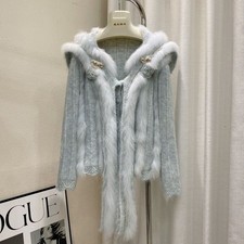 New Womens Navy Collar Flower