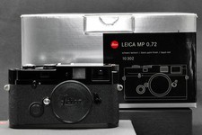 LEICA MP 0.72 black pain IMBALLO ORIGINALE e scatola *1A primo lotto* - FOTOCAMERA PUNKT ROSSA AN+VER
