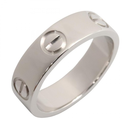Anello cartier love oro bianco - oro,
