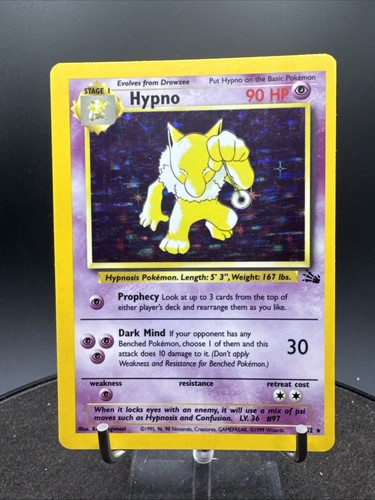 Hypno holo rare fossil - holo,