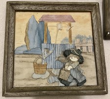 Tris quadretti decorativi in