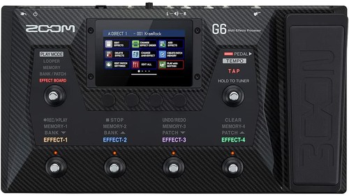 Zoom processore chitarra - zoom, g6