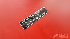 HONDA CR250 250R 1985 CR 85
