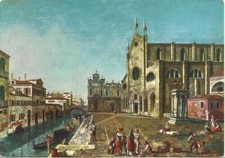 NAPOLI - MUSEO DI CAPODIMONTE - "VEDUTA DI VENEZIA&quot