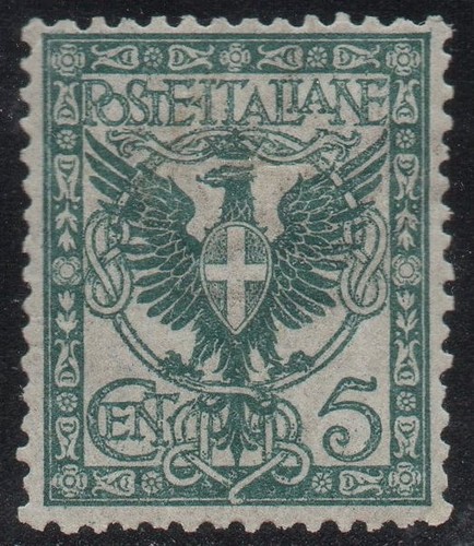 Regno 1901 aquila sabauda 5 - -,