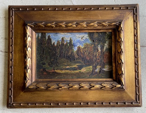 Antico quadro dipinto - antico,