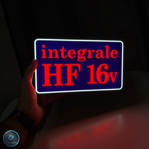 Insegna luminosa lancia delta - luminosa,