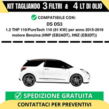 Tagliando per DS DS3 1.2 THP