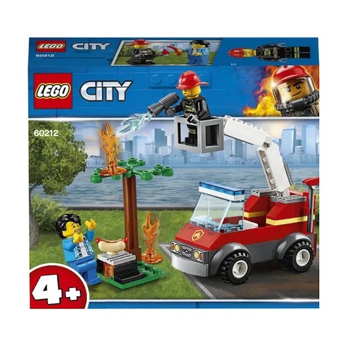 Lego city barbecue burn - burn, out