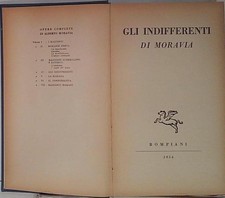 Moravia GLI INDIFFERENTI bompiani 1954