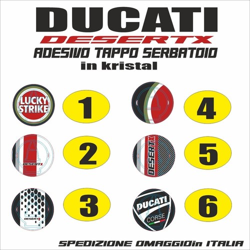 Adesivi grafica ducati desert - adesivi,
