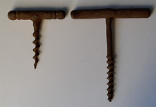 DUE VECCHI CAVATAPPI IN FERRO LOTTO