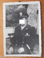 Vecchia fotografia di Gerarca Fascista Salerno Partito Nazionale Divisa della da
