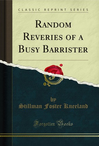 Random reveries busy - reveries, of