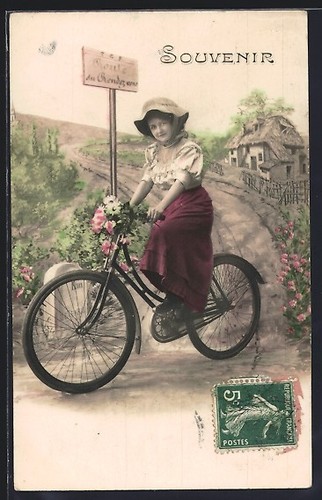 Signora bicicletta - signora,