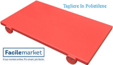 Tagliere rosso professionale