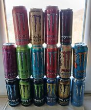 16 Lattine Monster diverse, in buone condizioni 