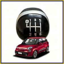 POMELLO LEVA CAMBIO PER FIAT 500L 500 L IMPUGNATURA 6 MARCE MANOPOLA RETRO ALTA