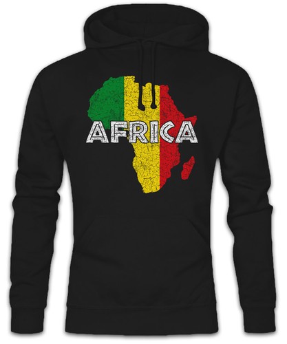 Felpa con cappuccio rasta - felpa,