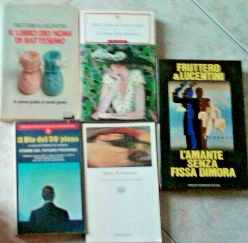 Lotto libri fruttero - libri, di