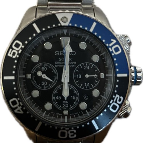 Seiko prospex solar cronografo - seiko,