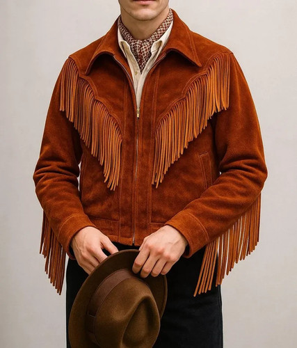 Giacca uomo cowboy - , fatta