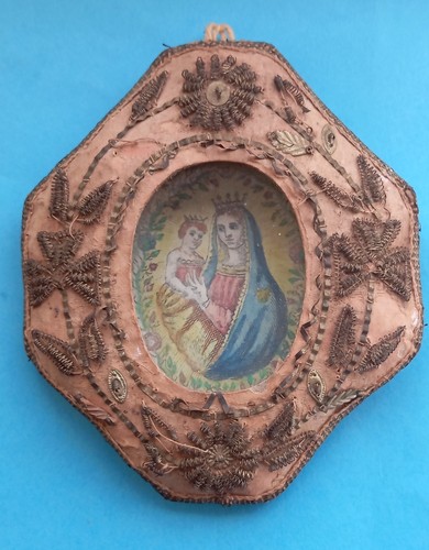 Antico devozionale maria con - antico,