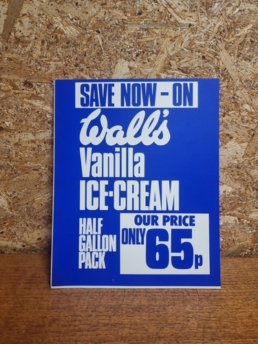 Wall vanilla ice cream - wall's,