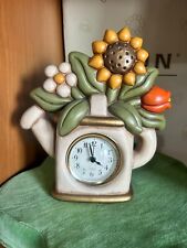 Thun Orologio da tavolo country innaffiatoio vintage