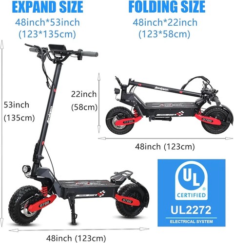 Monopattino elettrico arwibon - monopattino,