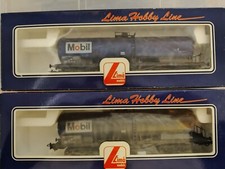 LIMA H0 - lotto 2 carri cisterna a carrelli codice art. L30 2717